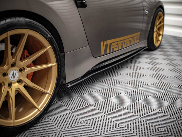 Maxton Design Street PRO Front Splitter Nissan 370Z Nismo Facelift (2014-2020)