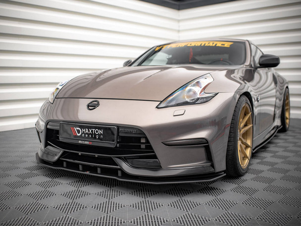 Maxton Design Street PRO Front Splitter Nissan 370Z Nismo Facelift (2014-2020)