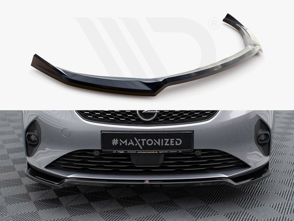 Maxton Design Front Splitter V.2 Opel Corsa F (Mk6)