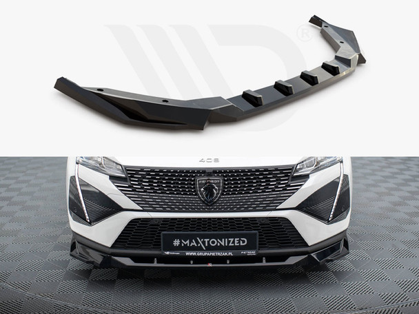 Maxton Design Front Splitter Peugeot 408 Mk1
