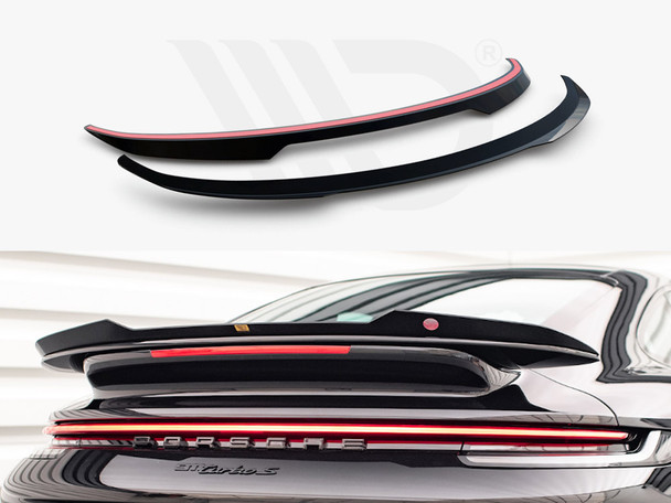 Maxton Design Spoiler Cap Porsche 911 Turbo S 992