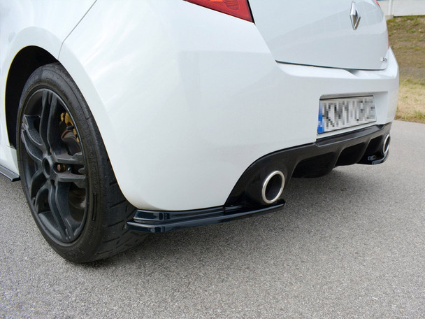 Maxton Design Rear Side Splitters Renault Clio Mk3 Rs Facelift (2009-2012)