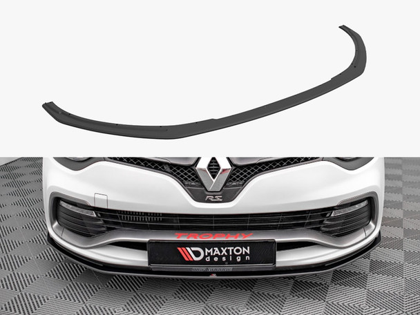 Maxton Design Street PRO Front Splitter Front Splitter Renault Clio RS Mk4