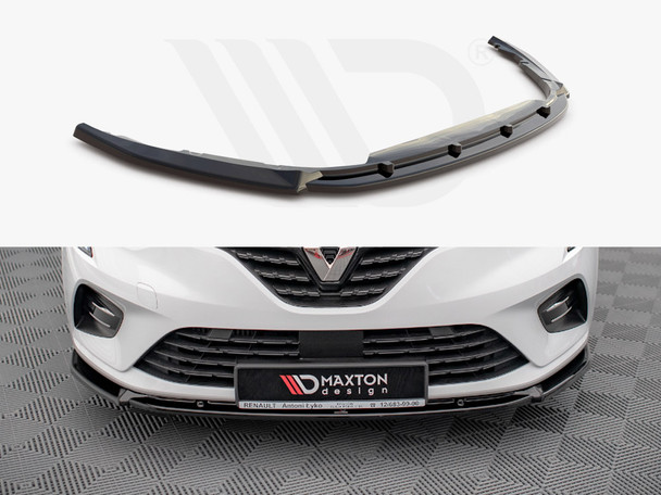 Maxton Design Front Splitter V.2 Renault Clio Mk5 (2019-)