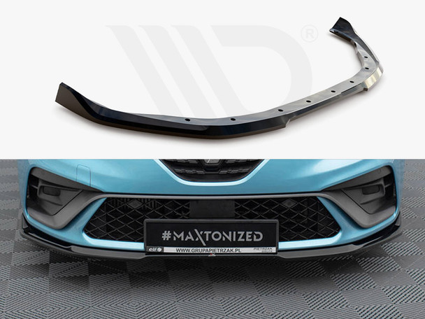 Maxton Design Front Splitter V.1 Renault Clio R.S. Line Mk5