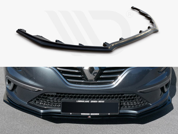 Maxton Design Front Splitter Renault Megane Mk4 Gt-Line (2016-)