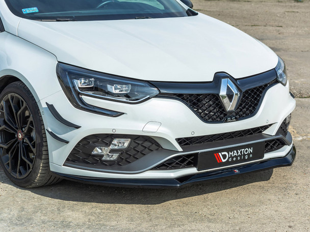 Maxton Design Front Splitter V.2 Renault Megane MK4 RS (2018-2020)