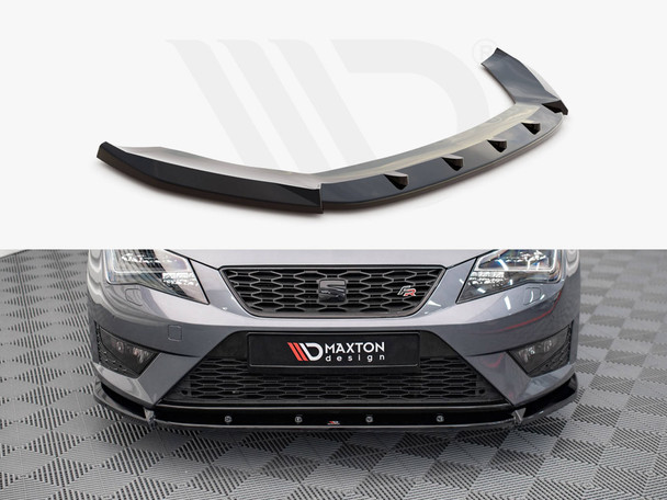 Maxton Design Front Splitter V.1 Seat Leon Fr / Cupra Mk3 (2012-2016)