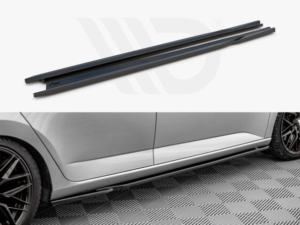 Maxton Design Side Skirts Diffusers Skoda Fabia Mk3 (2014-2019)