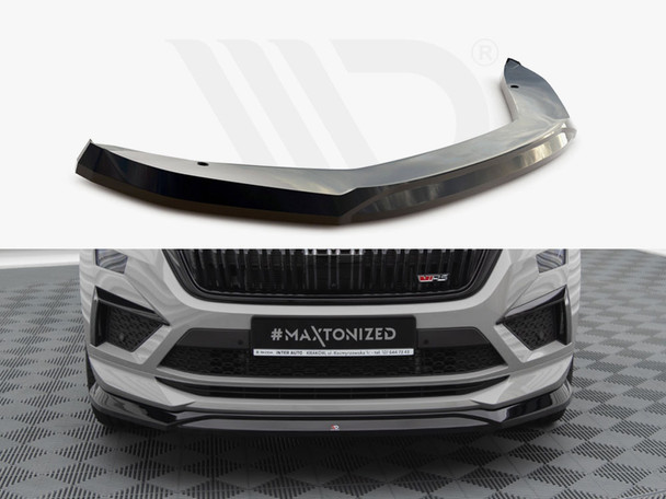 Maxton Design Front Splitter V.2 Skoda Kodiaq Rs Mk1 Facelift