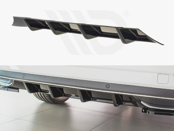 Maxton Design Rear Valance Skoda Superb Mk3 Fl (2019-)