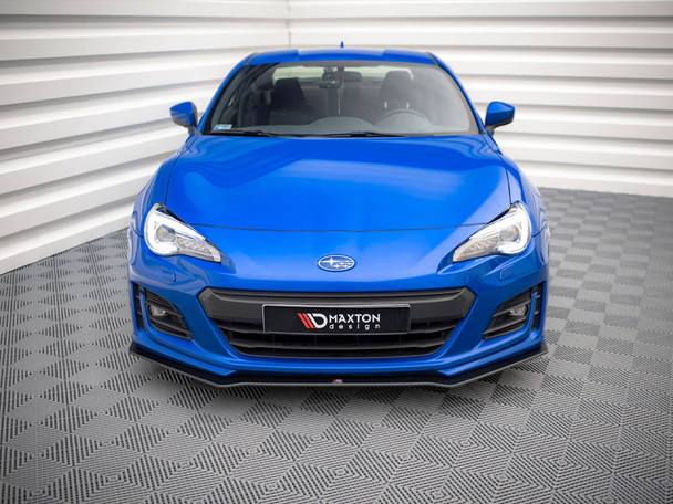 Maxton Design Street PRO Front Splitter Subaru BRZ Mk1 Facelift