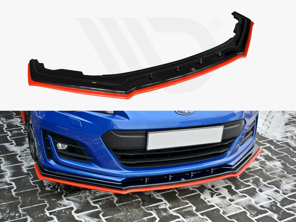 Maxton Design Front Splitter V.4 Subaru Brz Facelift