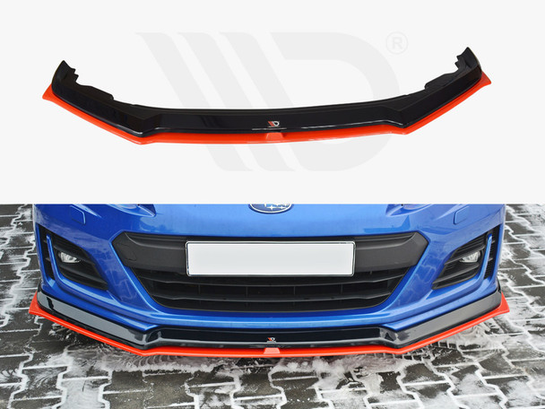 Maxton Design Front Splitter V.5 Subaru Brz Facelift