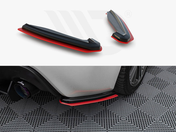 Maxton Design Rear Side Splitters V.2 Subaru Brz