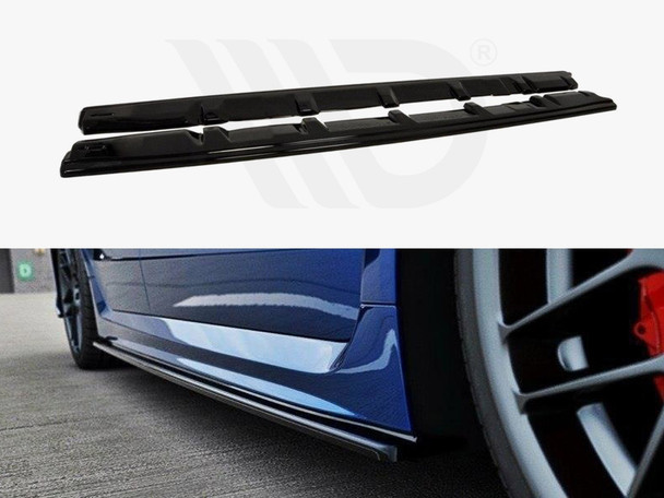 Maxton Design Side Skirts Diffusers Subaru Wrx Sti