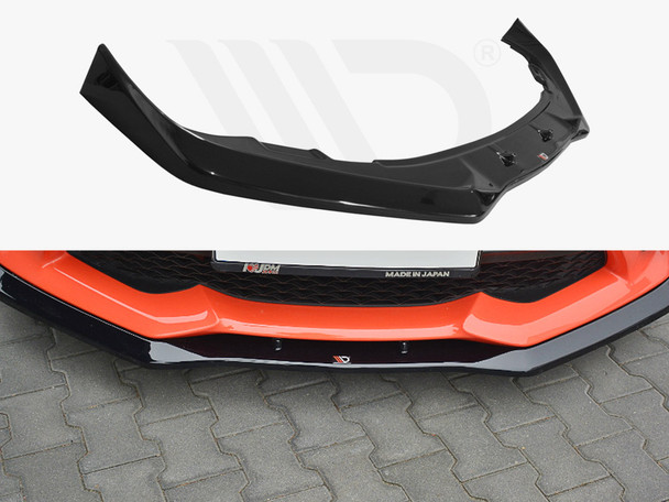 Maxton Design Front Splitter V.1 Toyota Gt86 Facelift (2017-Up)