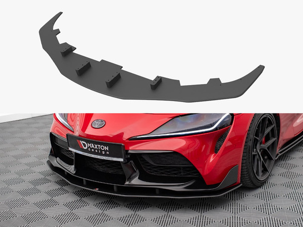 Maxton Design Street PRO Front Splitter Toyota Supra MK5 (2019-)