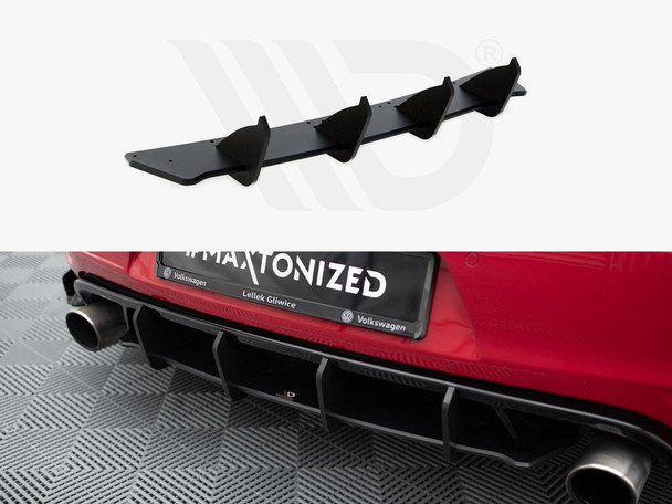 Maxton Design Street Pro Rear Diffuser V.2 Vw Golf Gti Mk6