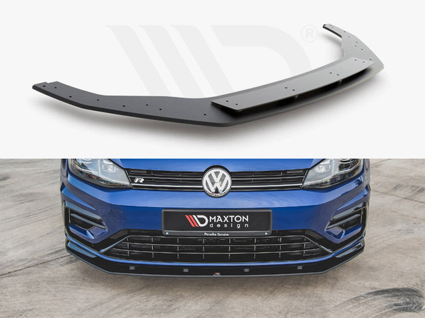 Maxton Design Street Pro Front Splitter Vw Golf 7 R / R-Line Facelift