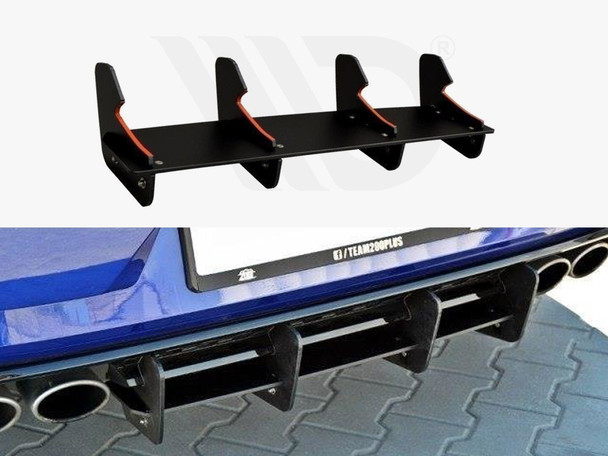 Maxton Design Rear Diffuser Vw Golf R 7.5 (2017-19)