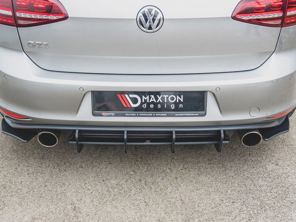 Maxton Design Street PRO Rear Side Splitters V.2 VW Golf Mk7 GTI