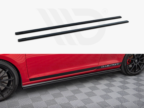Maxton Design Side Skirts Diffusers Vw Golf Mk7 Gti Clubsport