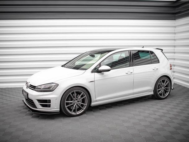 Maxton Design Street PRO Side Skirts Diffusers VW Golf R Mk7