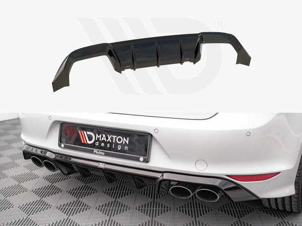 Maxton Design Rear Valance Vw Golf R Mk7 (2013-2016)