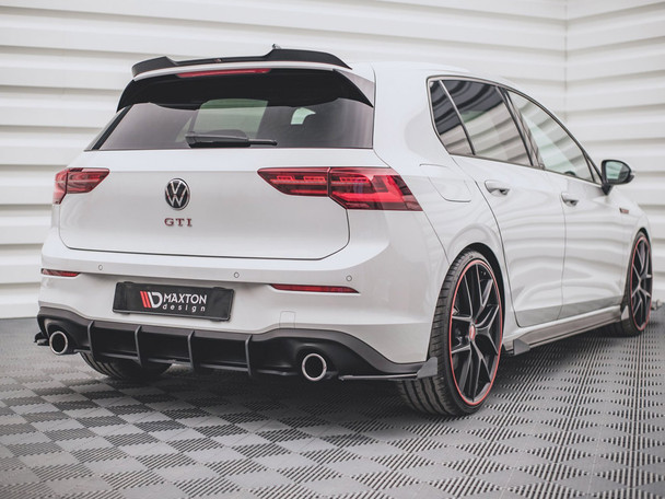 Maxton Design Street PRO Rear Diffuser V.1 VW Golf 8 GTI