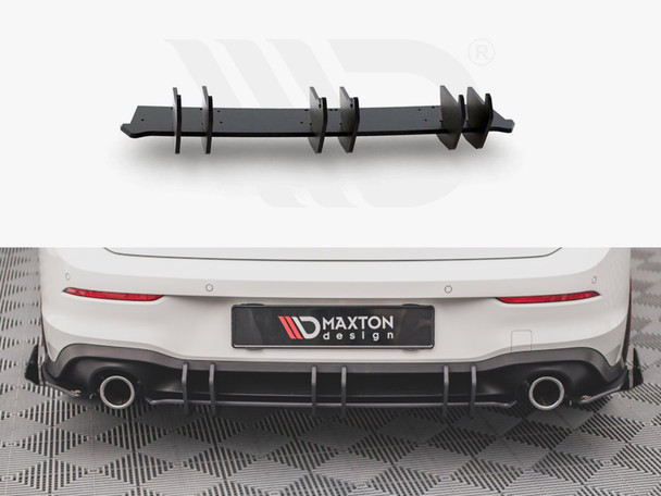 Maxton Design Street Pro Rear Diffuser V.2 Vw Golf 8 Gti