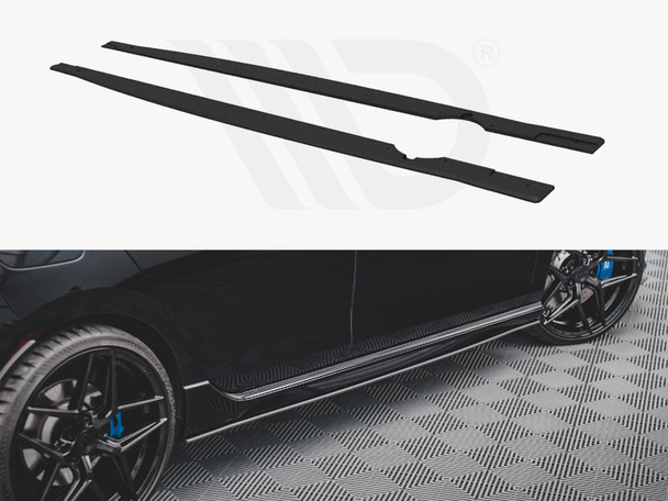 Maxton Design Street Pro Side Skirts Diffusers Vw Golf R Mk8 (2020-)