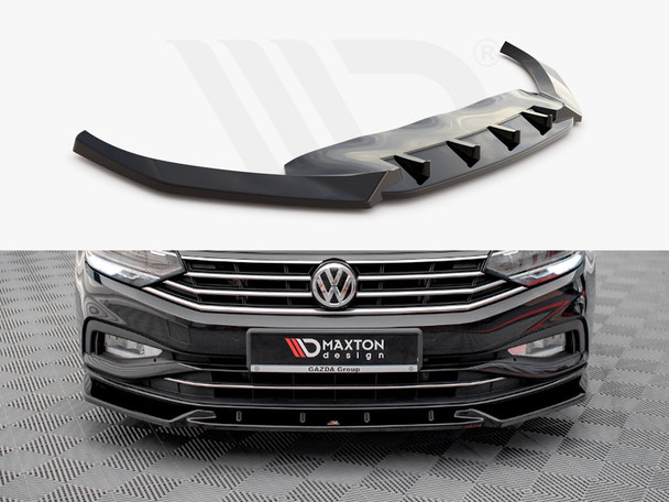 Maxton Design Front Splitter V.2 Vw Passat B8 Facelift