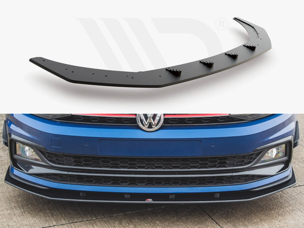 Maxton Design Street Pro Front Splitter Vw Polo Gti Mk6