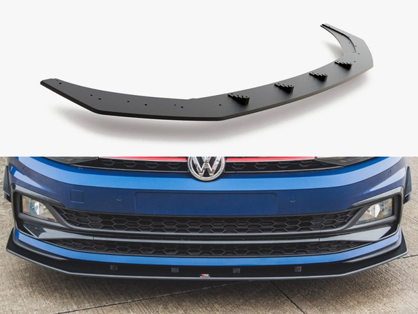 Maxton Design Street PRO Front Splitter VW Polo GTI Mk6