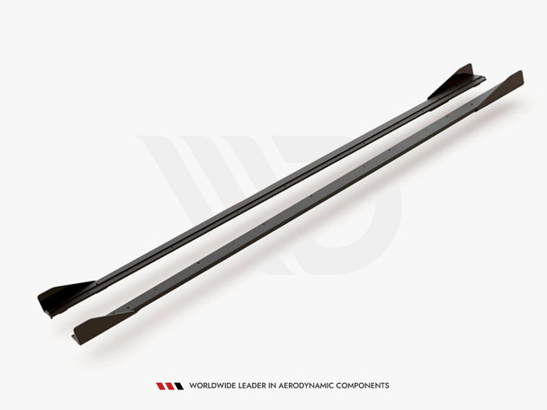 Maxton Design Street PRO Side Skirts Diffusers VW Polo GTI Mk6