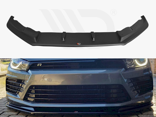Maxton Design Front Splitter V.1 Volkswagen Scirocco Mk3 R Facelift (2014-2017)