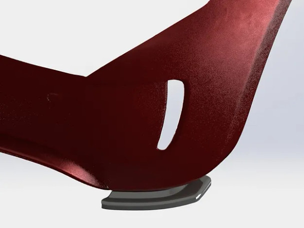 Triple R Composites Fiat 500 Abarth Series 3 Rear Spats