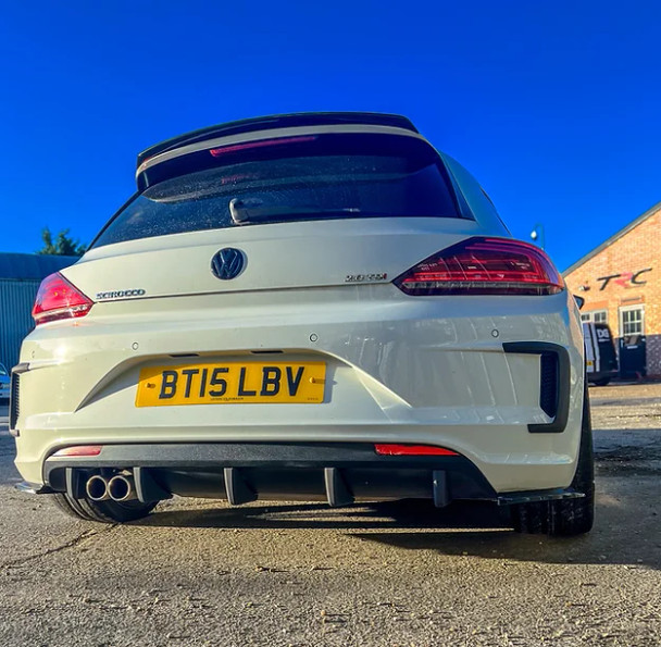 Triple R Composites Volkswagen Scirocco R-Line 5 Diffuser Fins