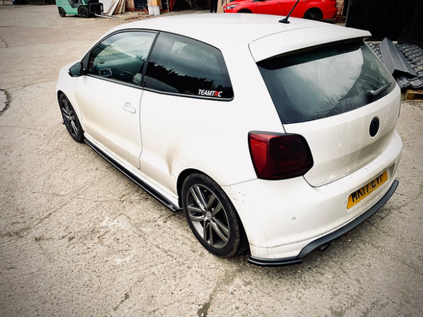 Triple R Composites Volkswagen Polo MK5 R-Line Side Skirt Splitters