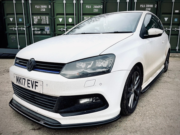 Triple R Composites Volkswagen Polo MK5 R-Line Front Splitter