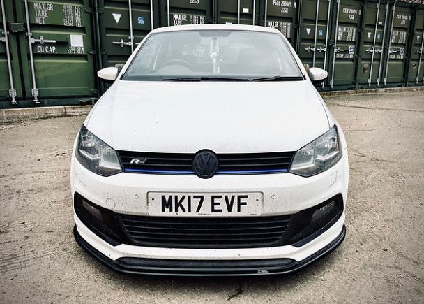 Triple R Composites Volkswagen Polo MK5 R-Line Front Splitter