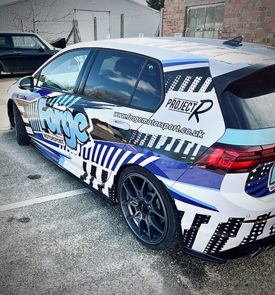 Triple R Composites Volkswagen Golf MK8 R SideSkirt Splitters