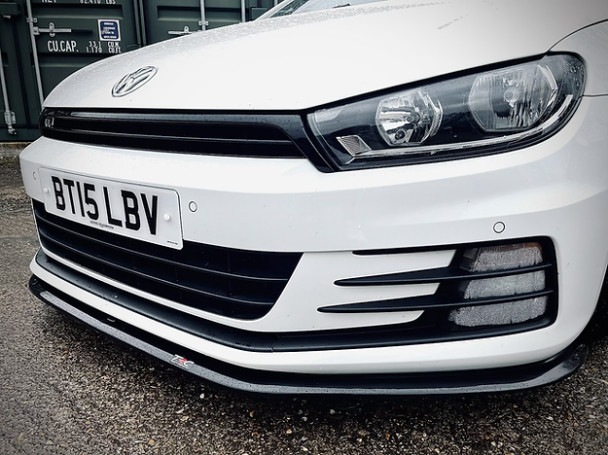 Triple R Composites Volkswagen Scirocco R-Line FL Front Splitter