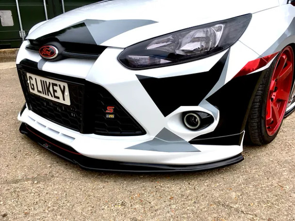 Triple R Composites Ford Focus MK3 Zetec S Front Splitter