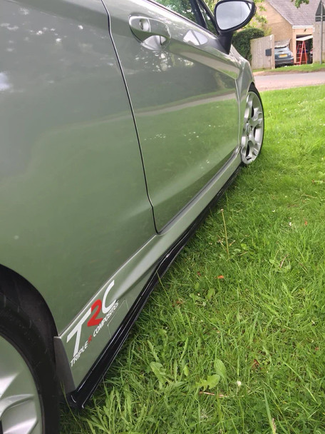 Triple R Composites Ford Fiesta MK7 Zetec S Side Skirt Splitters