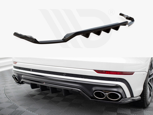 Central Rear Splitter (Vertical Bars) V.2 Audi SQ8 Mk1 Central Rear Splitter (Vertical Bars) V.2 Audi SQ8 Mk1