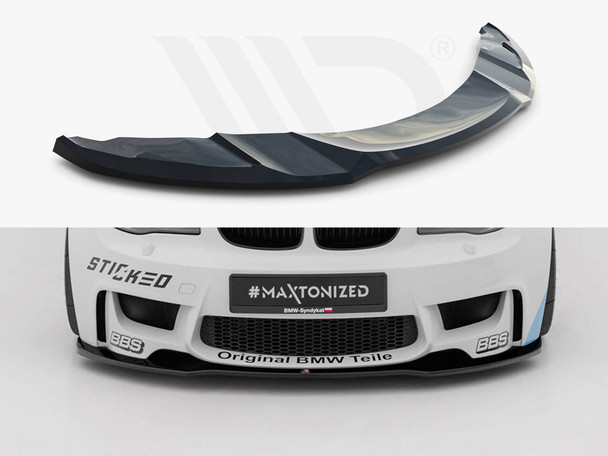 Maxton Design Front Splitter BMW 1 M Coupe E82 Maxton Design Front Splitter BMW 1 M Coupe E82