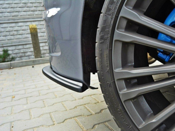 Maxton Design Rear Side Splitters Ford Focus RS Mk3 - Carbon Look