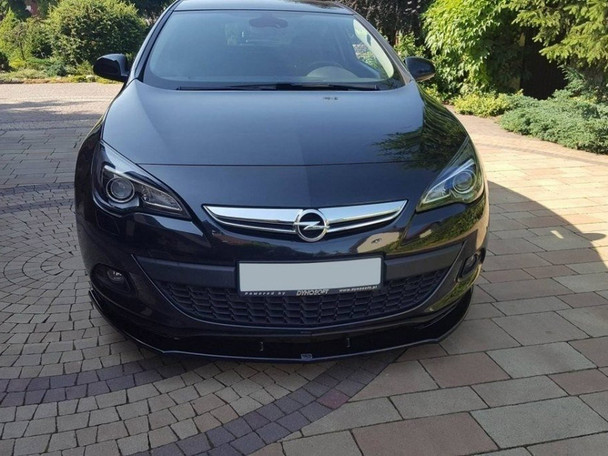 Maxton Design Front Splitter Opel Astra J GTC (2012-15) - Carbon Look